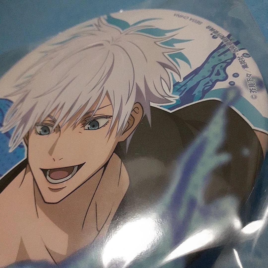 呪術廻戦セガラッキーくじ SPLASHBATTLE 希少 五条悟 缶バッジ1点