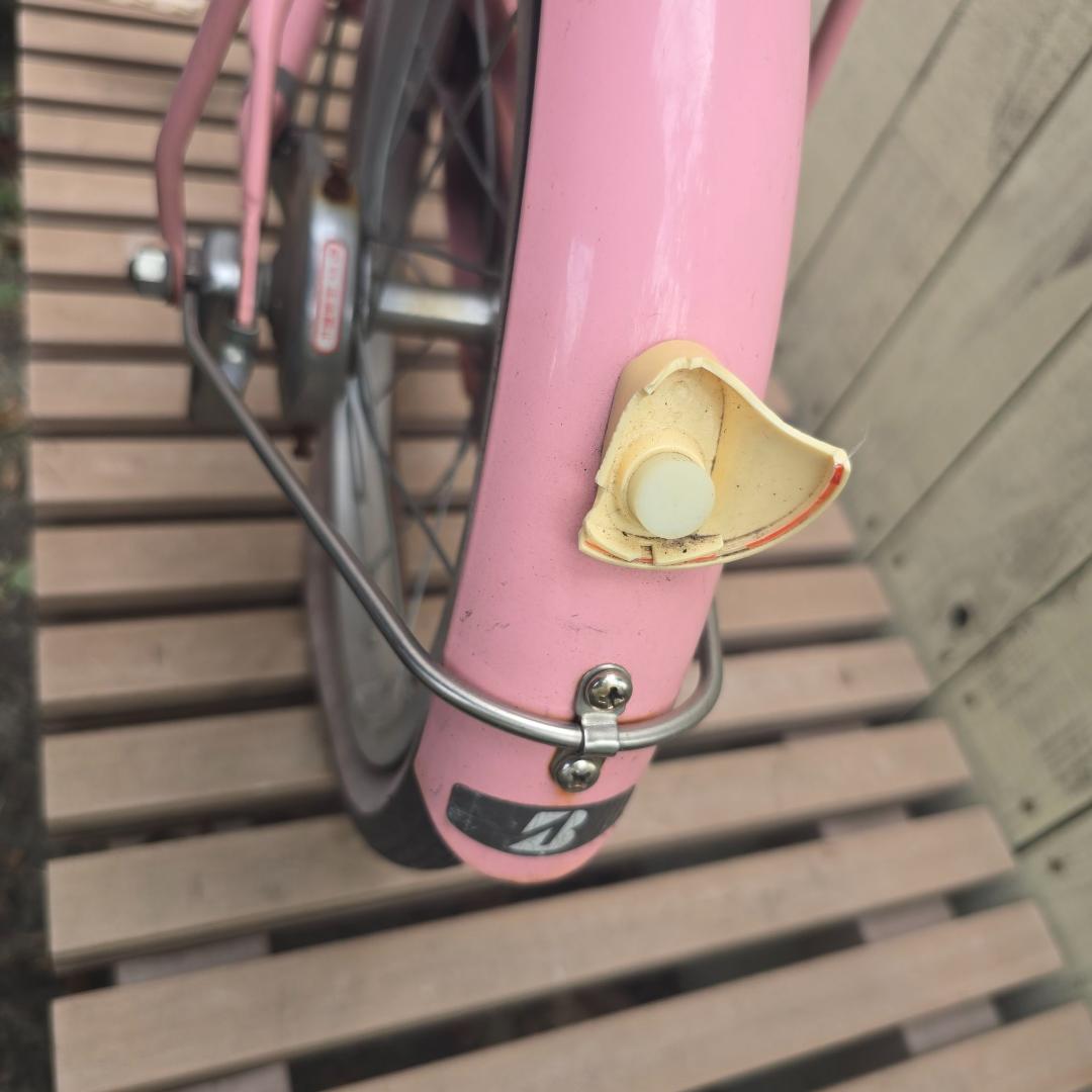 【店頭引取】 BRIDGESTONE ハッチ HACCHI 16インチ ピンク