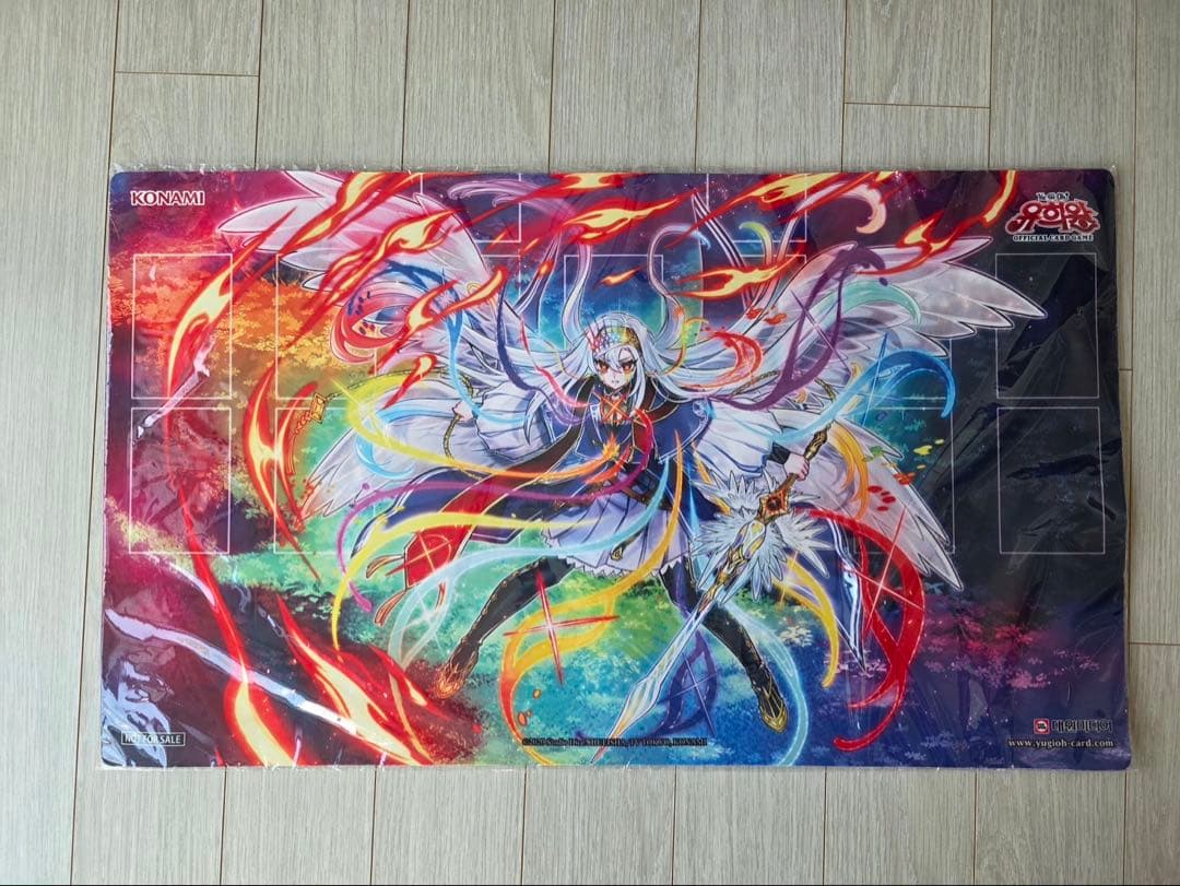 遊戯王 韓国限定 神芸なる知恵の乙女 公式 プレイマット