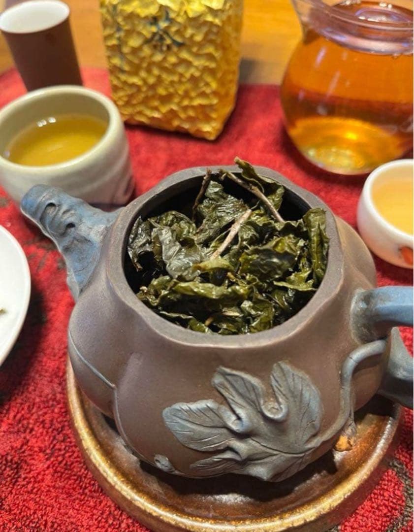 【台湾好茶】新発売 頂級 凍頂烏龍茶 五分火 中強い焙煎香 150g *4点