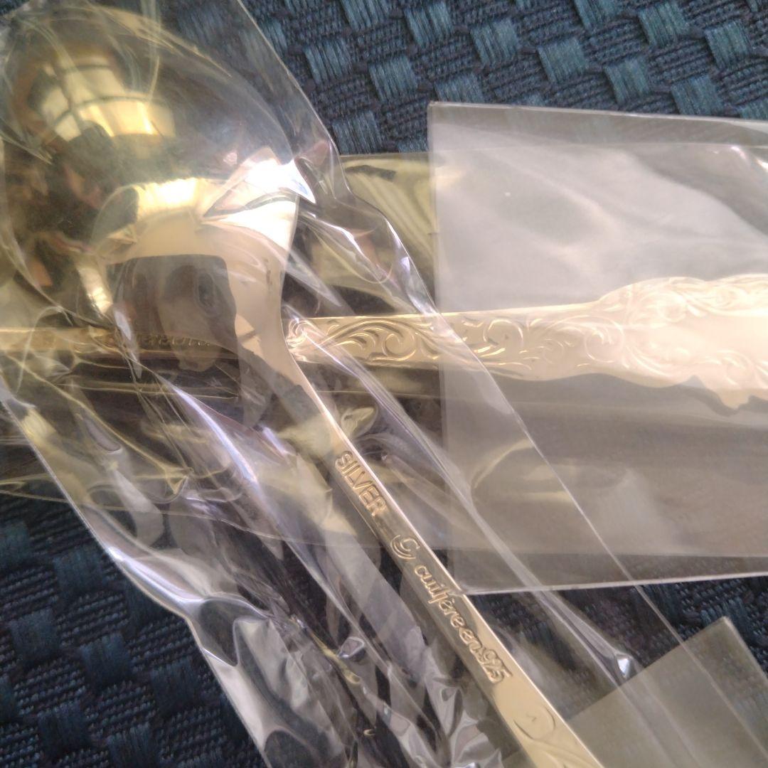 上田銀器 シルバー925 銀製スプーン 5本セット