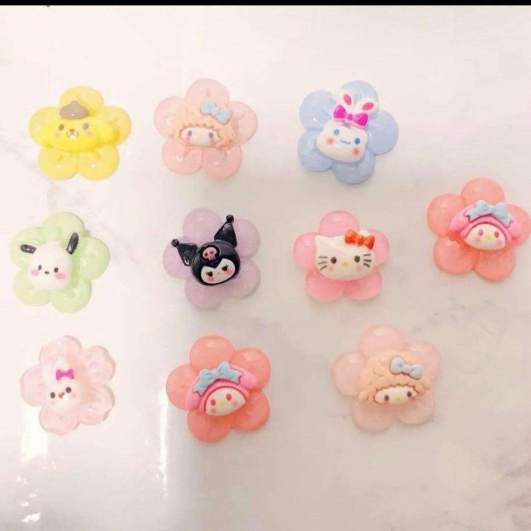 サンリオ パーツ ネイルパーツ デコパーツ クマパーツ セット