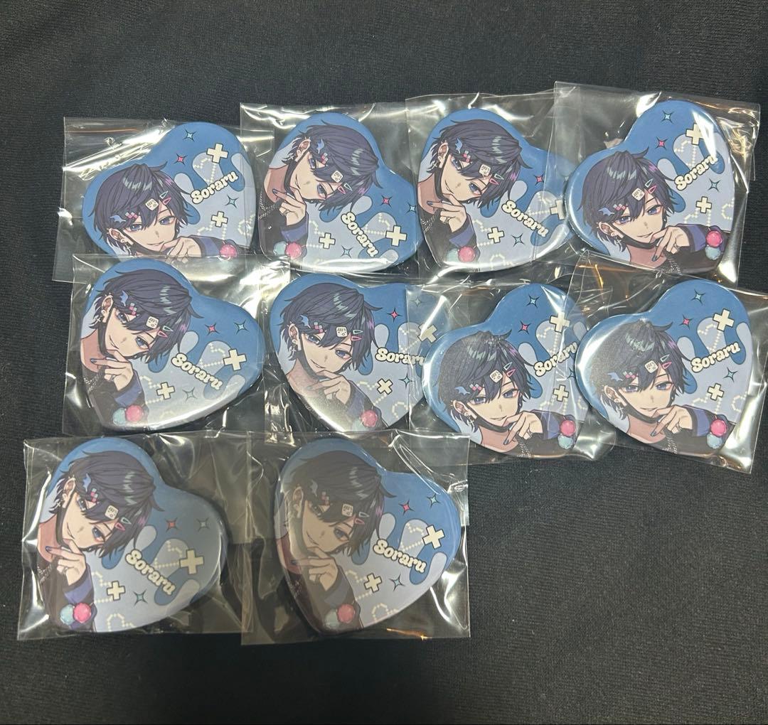 そらまふうらさか そまうさ 缶バッチ 缶バッチ 等身 メインビジュ そらる