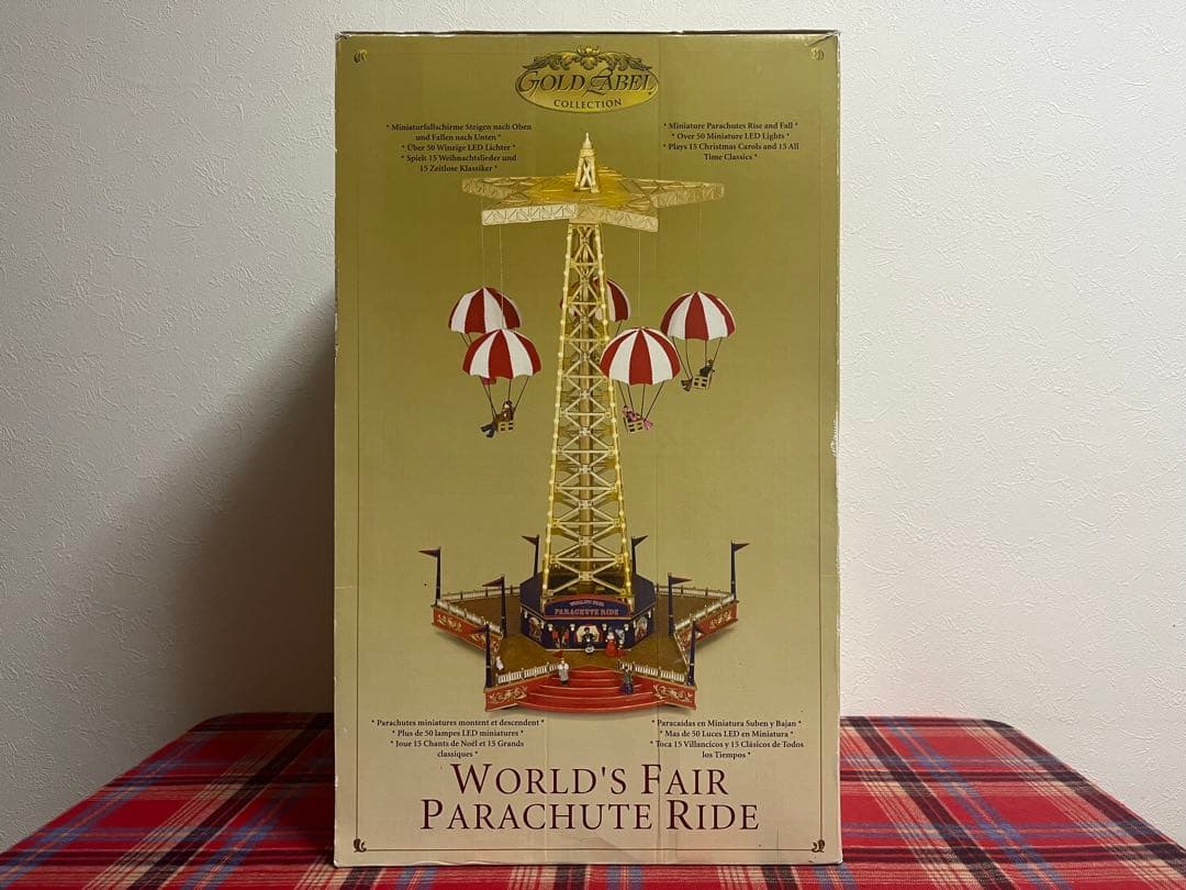 ミスタークリスマス カルーセル パラシュート オルゴール ジャンク品