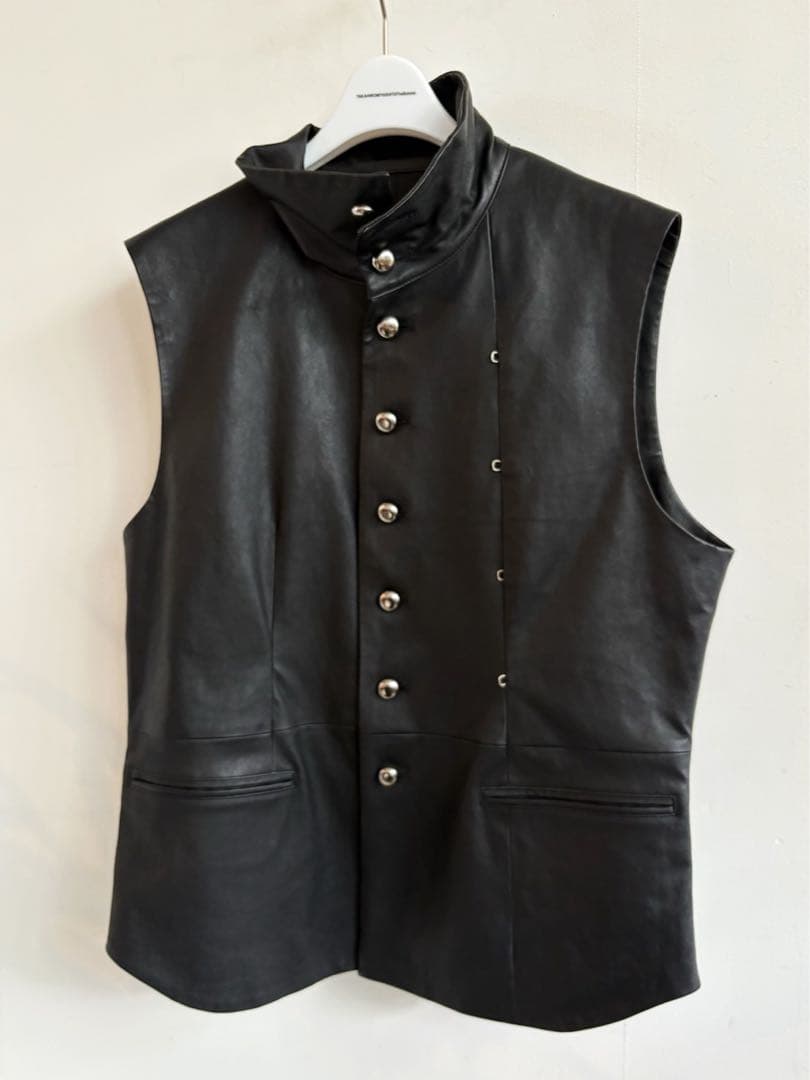 新品未使用　soloist レザー　ベスト