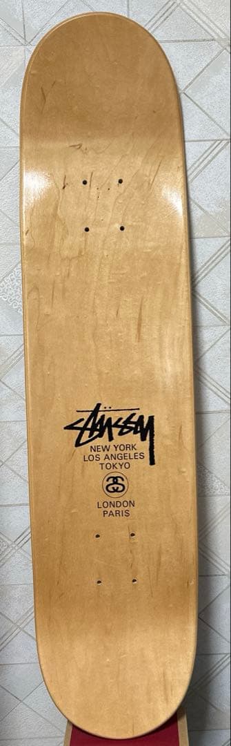 希少 00s OLD STUSSY スケートデッキ 星条旗 デッドストック