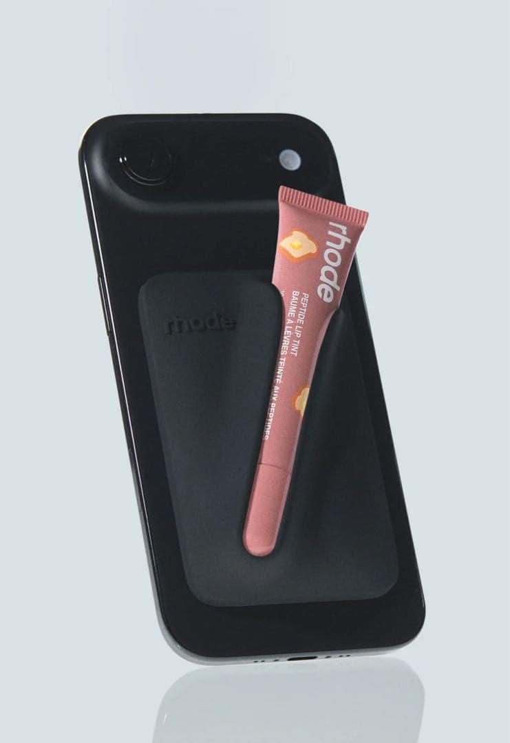Miki snap-on lip case BLACK　Toast