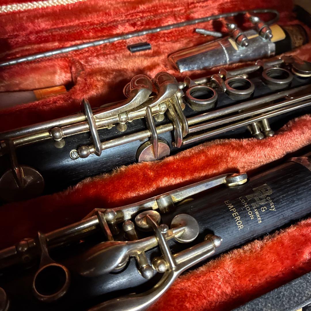 Boosey & Hawkes London Emperor 木製クラリネット