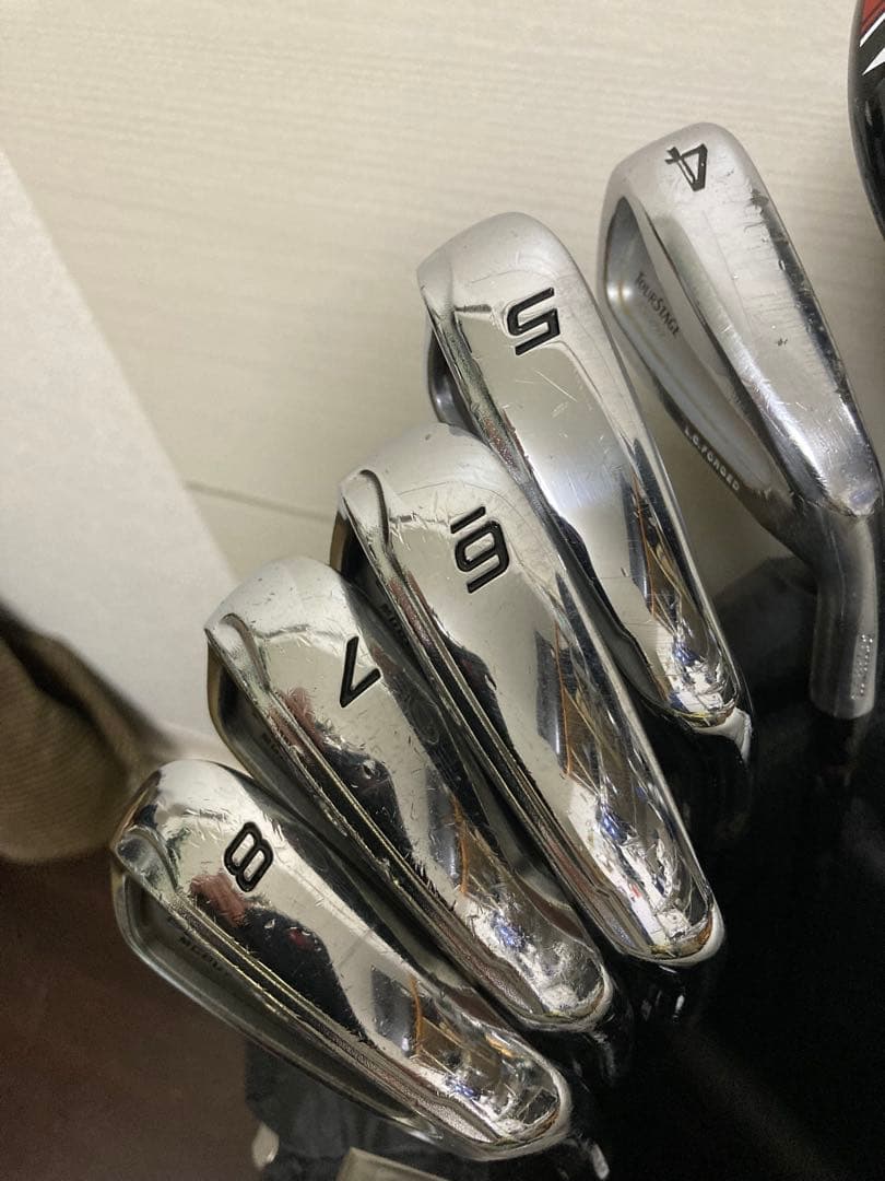 ブリヂストン ゴルフクラブセット アイアン ウッド付き