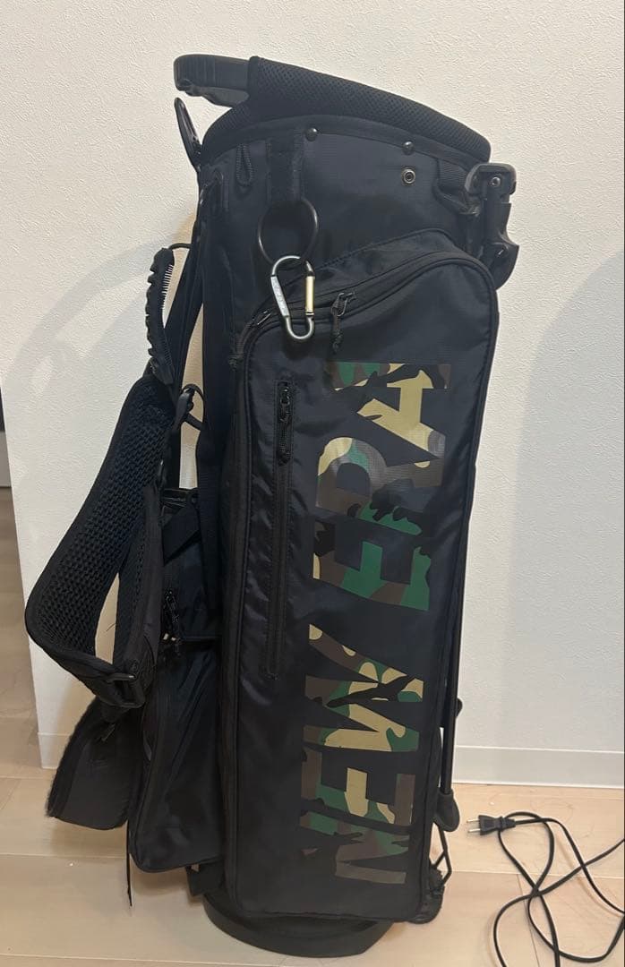 NEW ERA ゴルフバッグ　キャディバッグ ニューエラ カモフラージュ柄