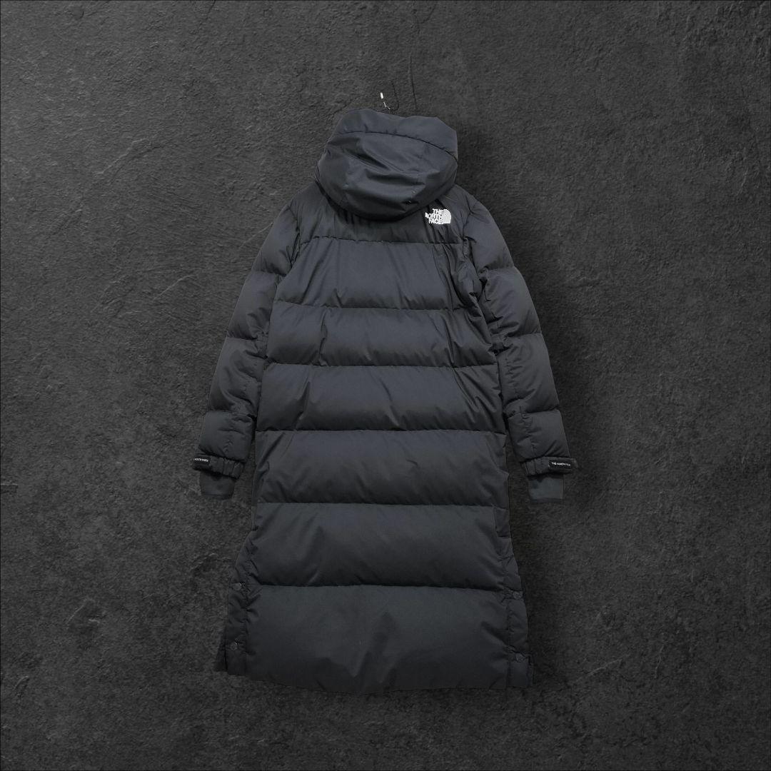 ★人気　ノースフェイス　ロングダウンコート　ブラック　XS