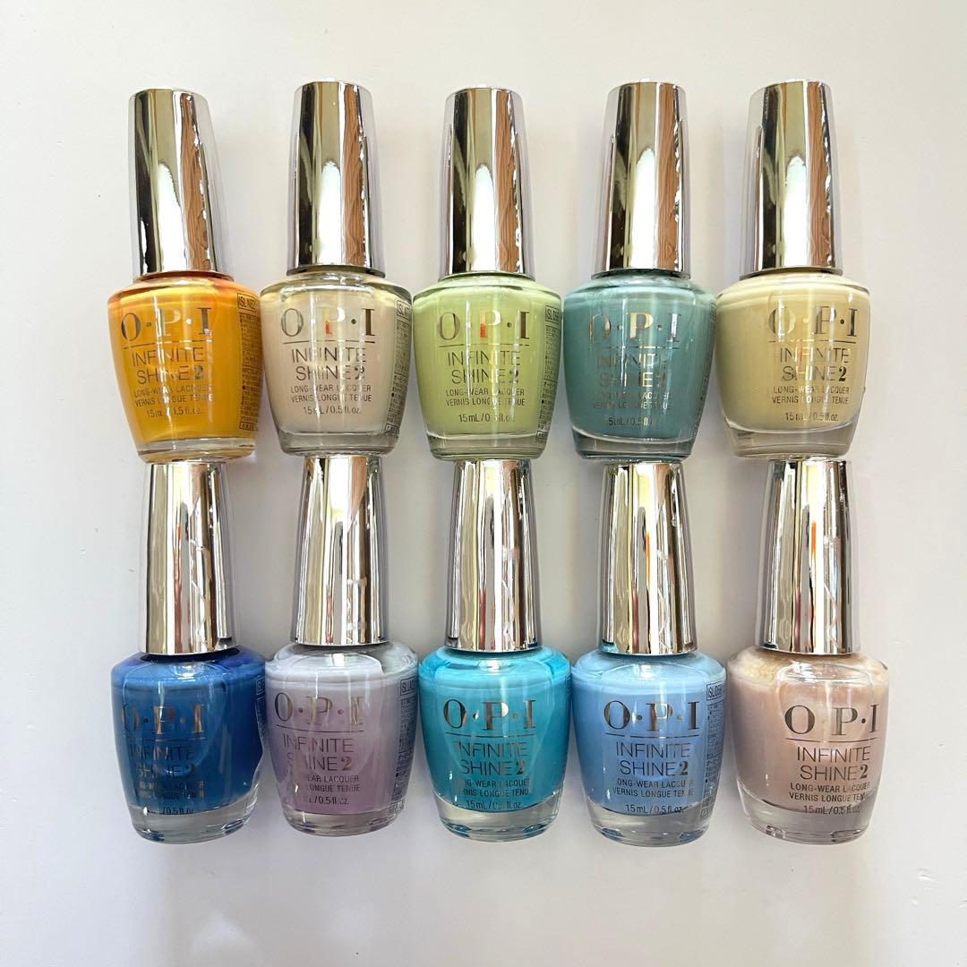【スーパーセール❗️新品】 OPIインフィニットシャイン〔アー系青系〕まとめ売り