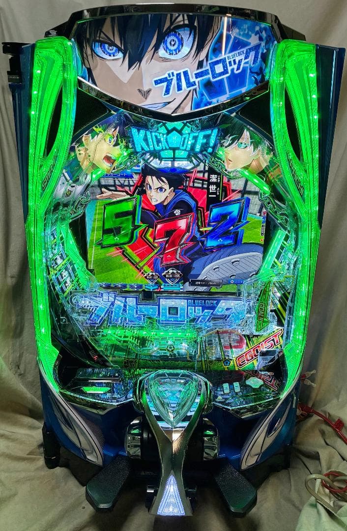 スマパチ eフィーバーブルーロック遊技アダプタ取付済実機/トランス同梱/送料込み