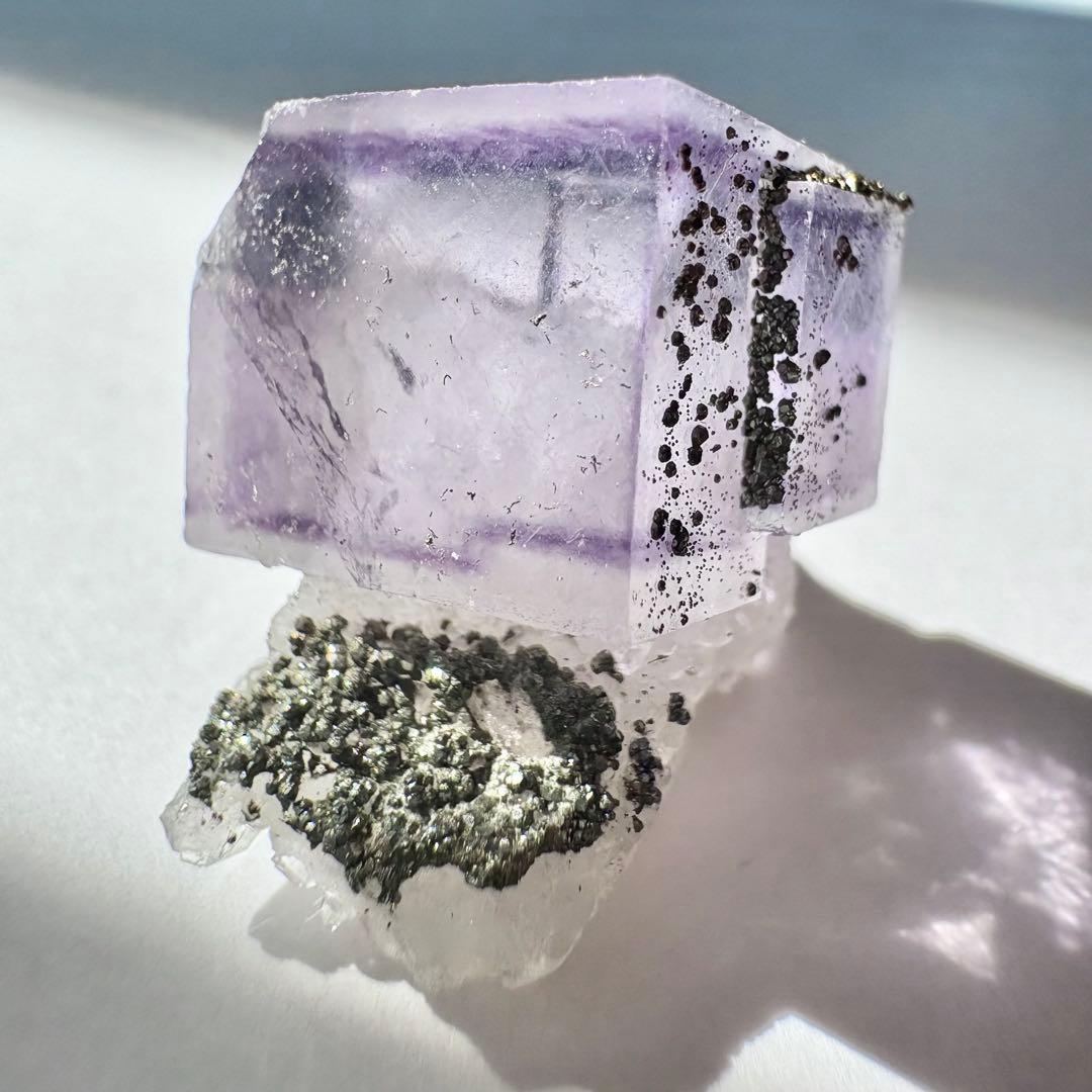 463 中国　ヤオガンシャン産　フローライト