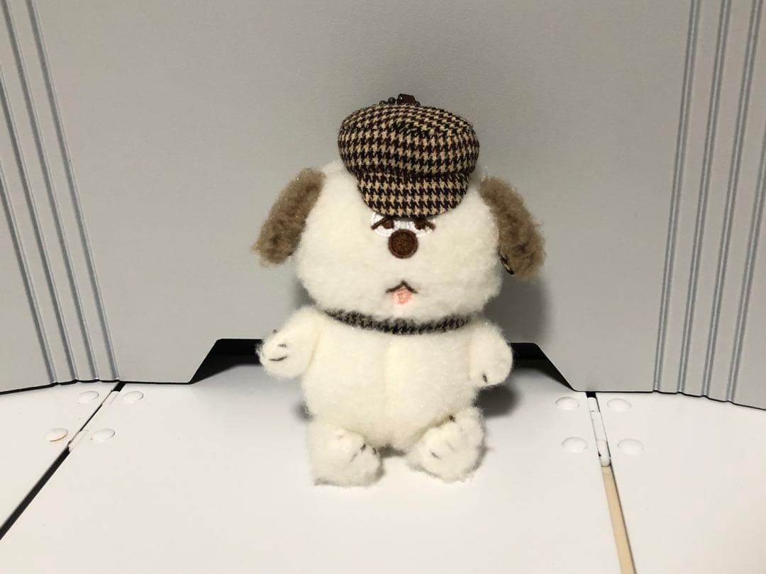 希少　スヌーピー　オラフ　チョコチェック　ぬいぐるみ　ボールチェーンマスコット