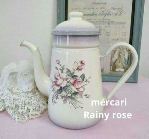 1833:最終価格♥イマン好き!　麗しのビビアン　コーヒーポットL　新品未使用