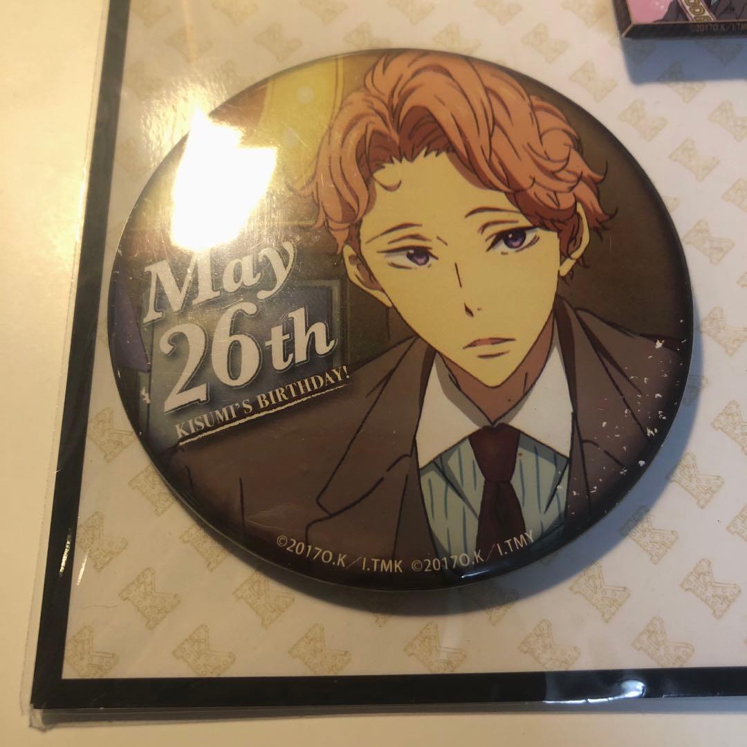 Free! ES TM 鴫野貴澄 バースデー缶バッジ