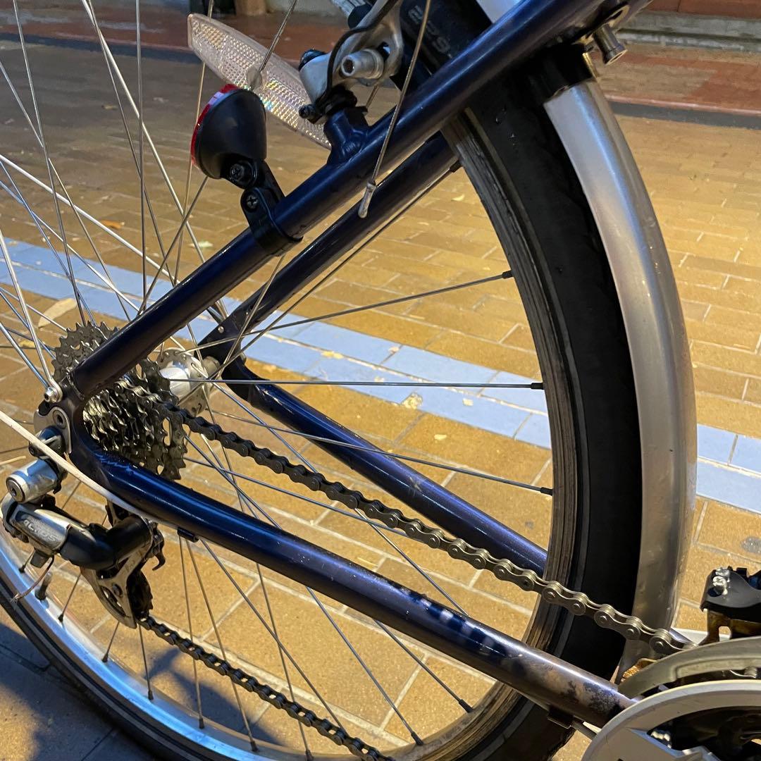 【極美品】 ライトウェイ クロスバイク 3×8s シマノ 整備済み