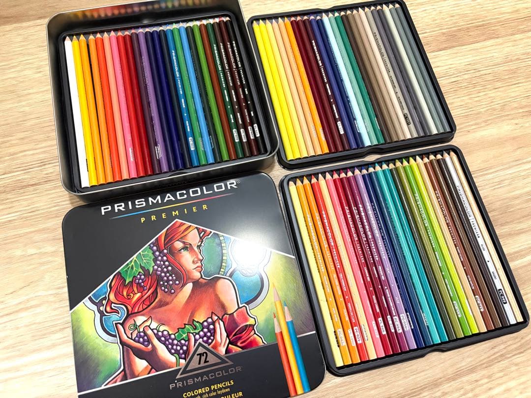 PRISMACOLOR Premier 72色　油性色鉛筆