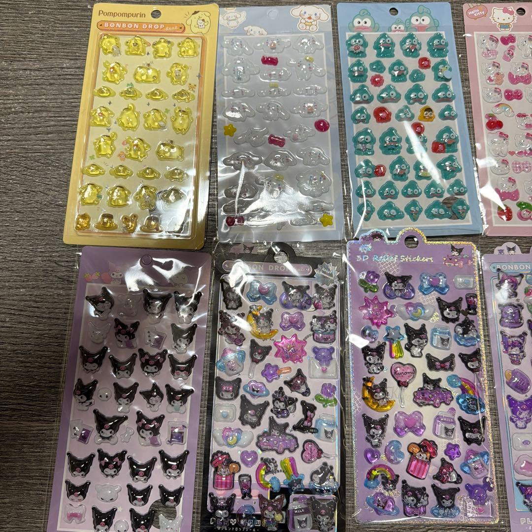 ボンボンドロップシール　サンリオ　キティ　セット