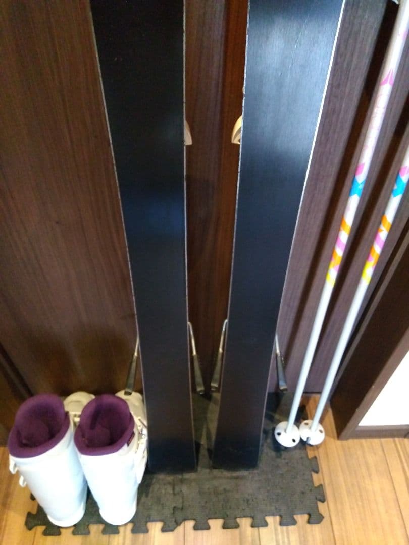 美品/HART/ティーンズ・レディース用/スキーセット/メンテ・WAX済み✔