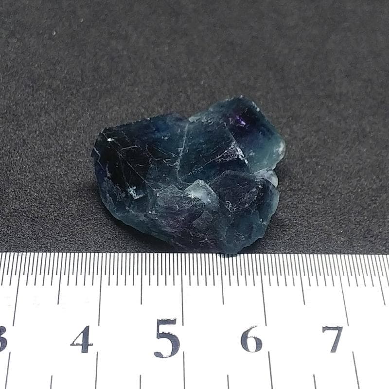 499 オコルス鉱山産 マリンブルー パープル フローライト