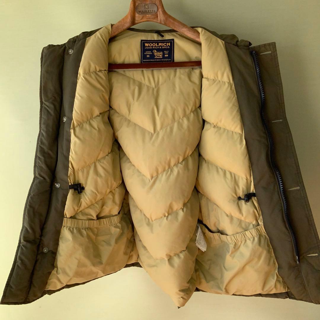 カナダ製 Woolrichウールリッチ アークティックパーカ Mダウン オリーブ