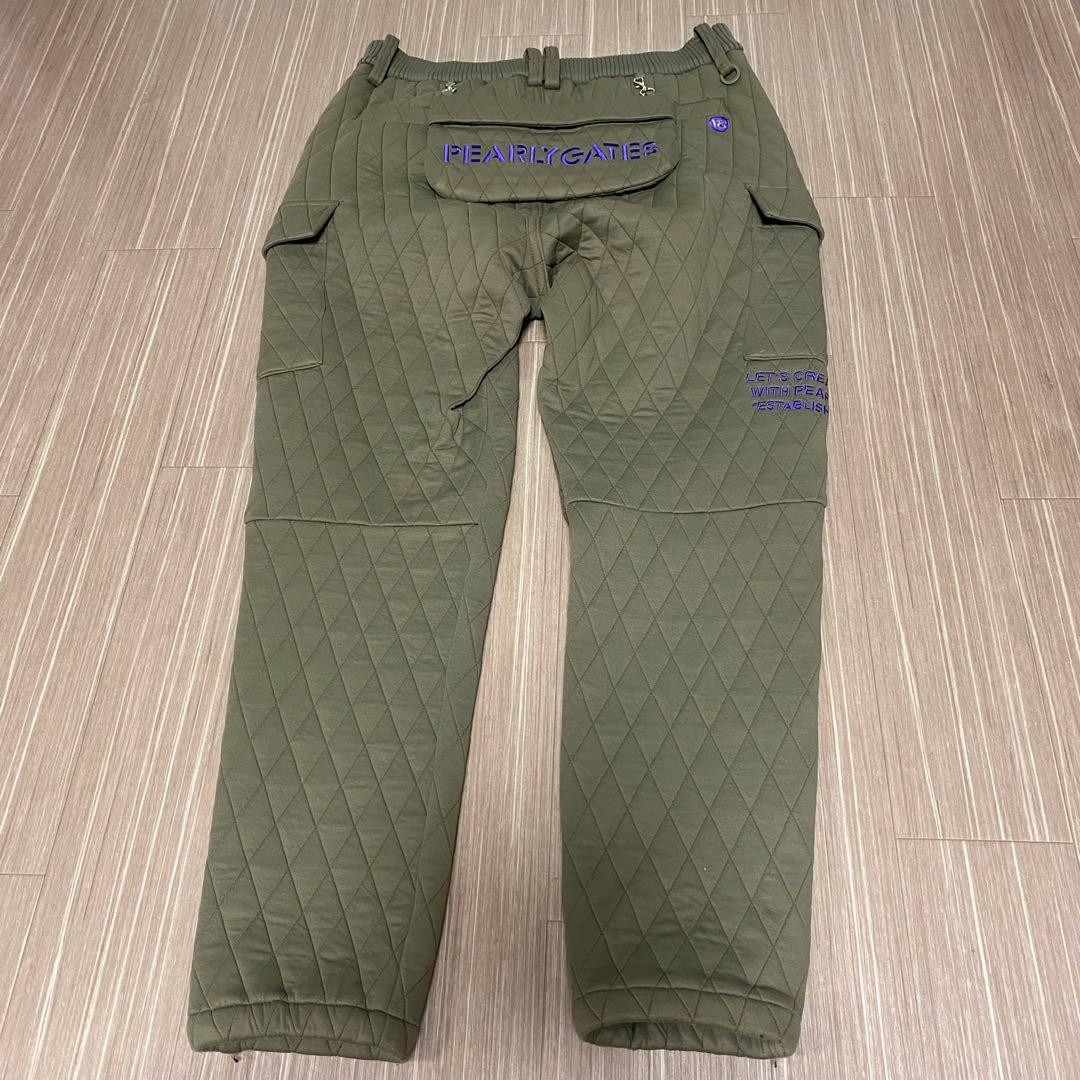 PEARLY GATES キルティングパンツ　サイズM
