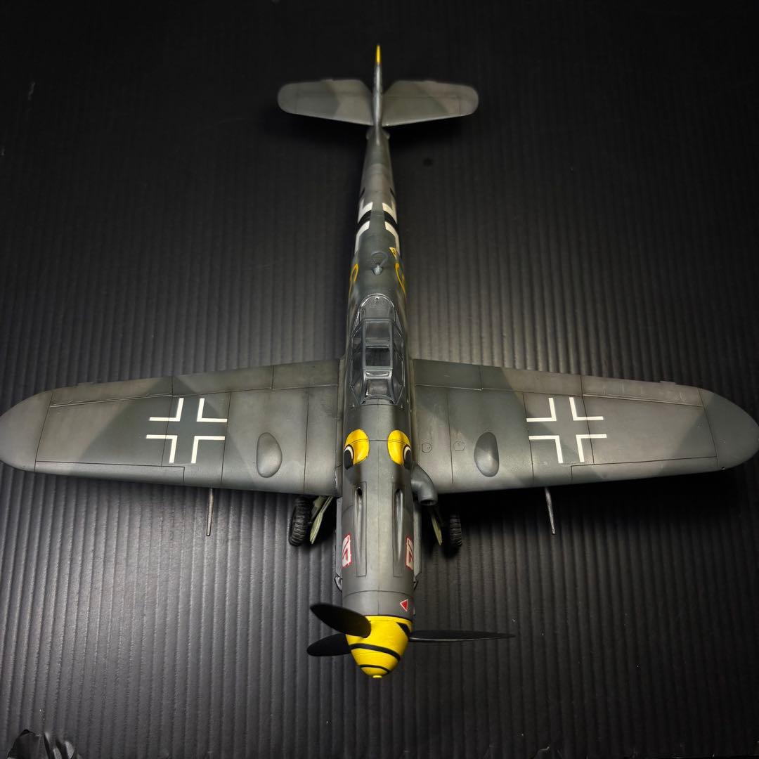 メッサーシュミットBf109G 1/48プラモデル完成品