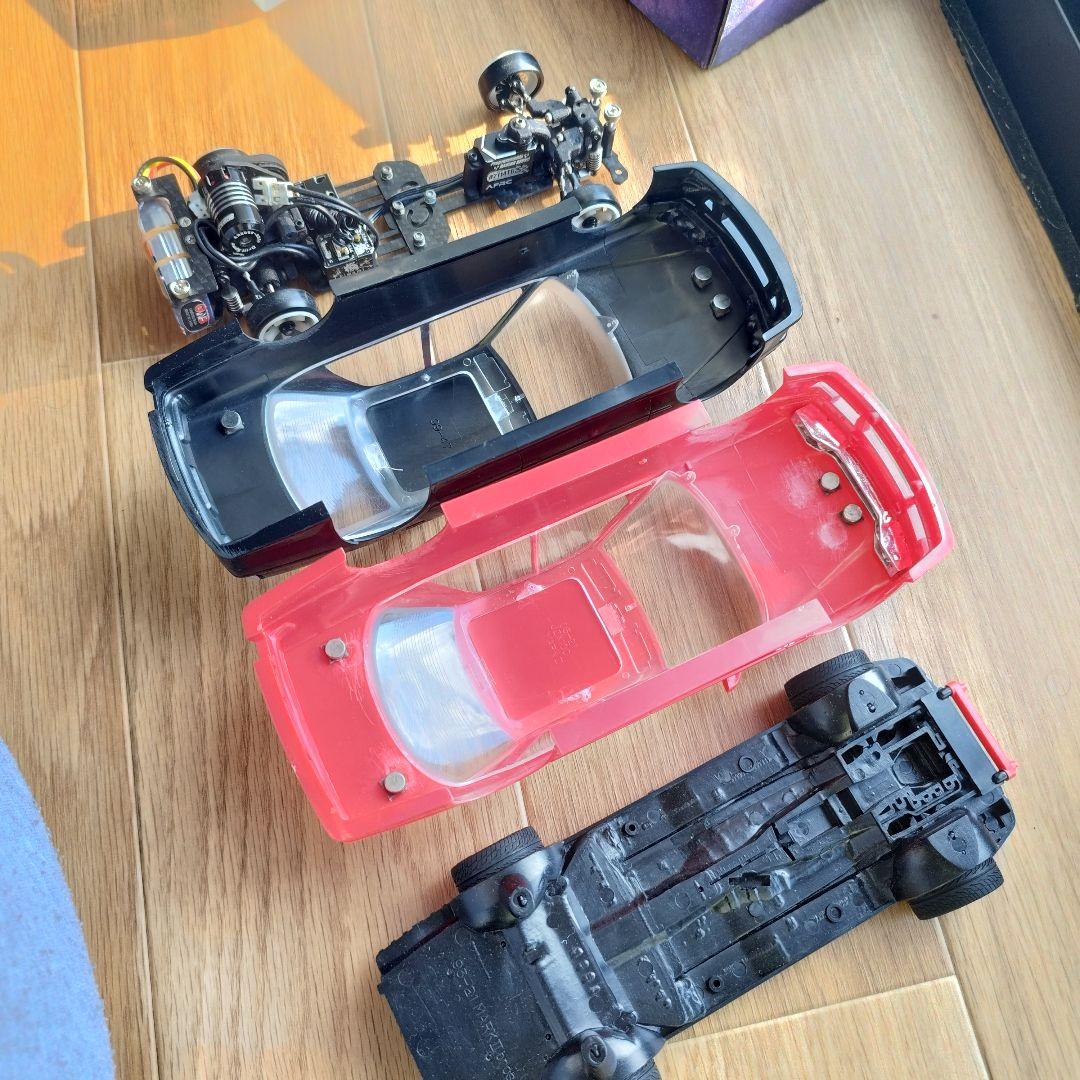 蚊車ラジコンACXWAとTGRACING2台セット