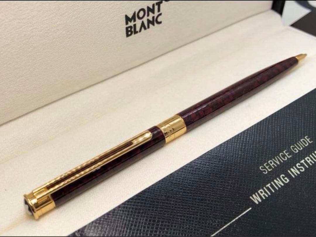 ⭐️金運⭐️幸運を呼ぶパワーストーン⭐️モンブラン⭐️ノブレス・ドウエ・レッド瑪瑙装飾⭐️