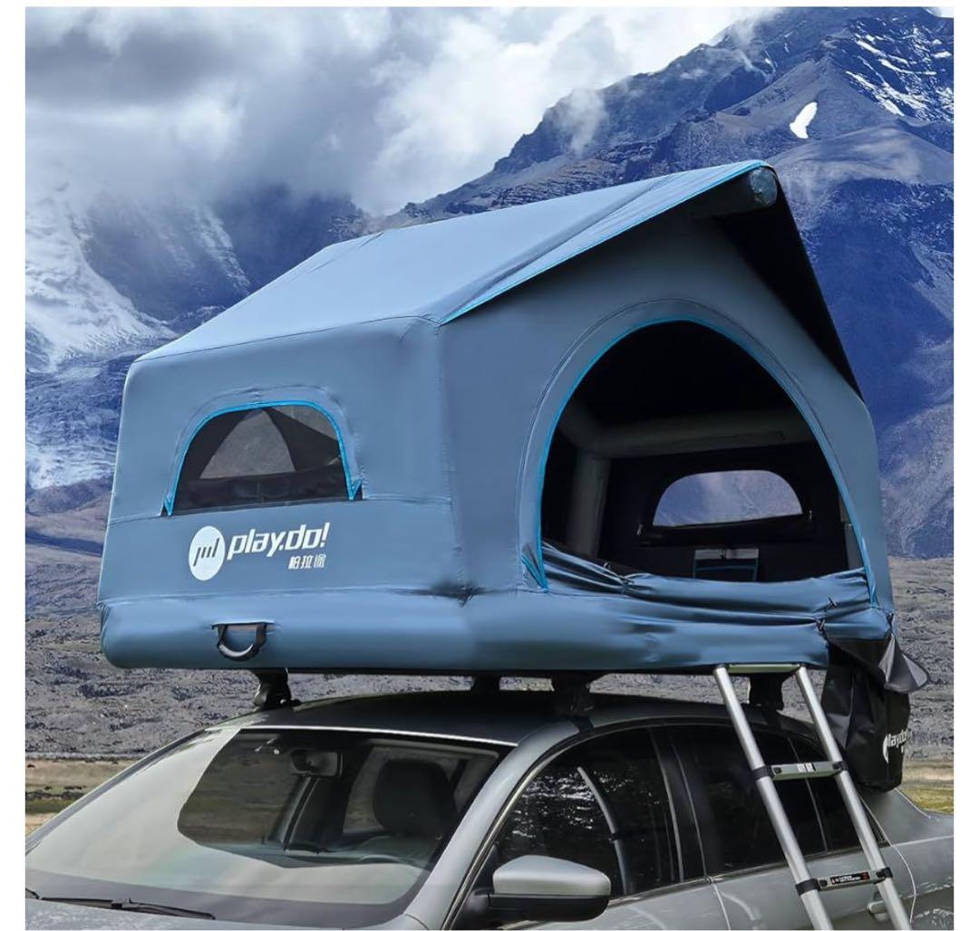 新品BOOMLATU インフレータブルカールーフトップテントとポンプルーフテント