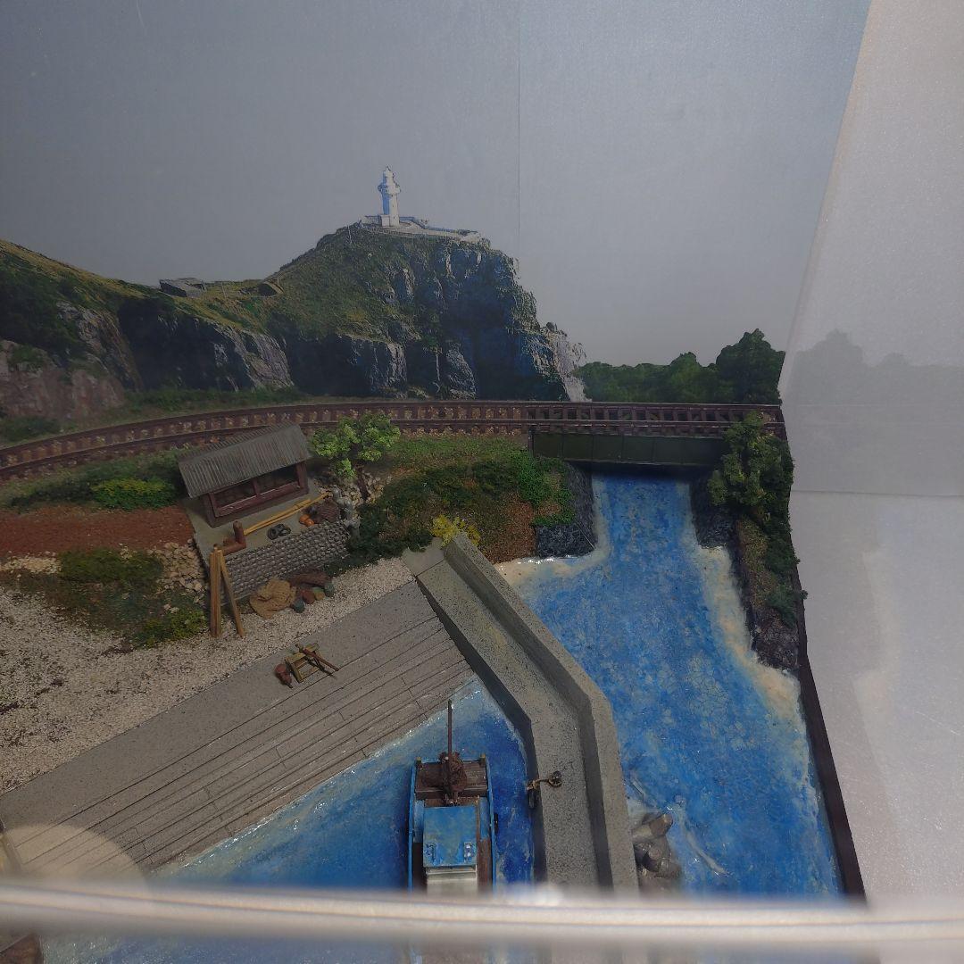 ジオラマ【36✕26✕21cm程度】　Nゲージサイズ?　レール幅（9mm程度）