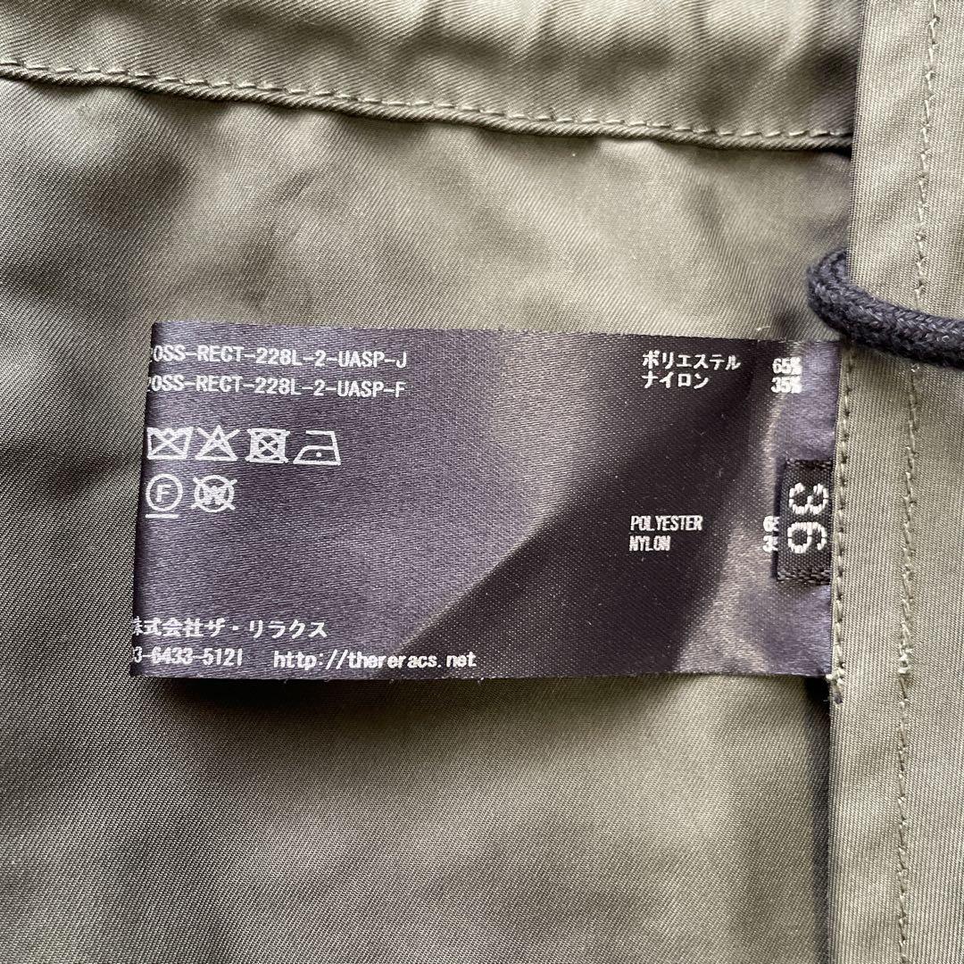 THE RERACS ザリラクス モッズコート ロング カーキ 36