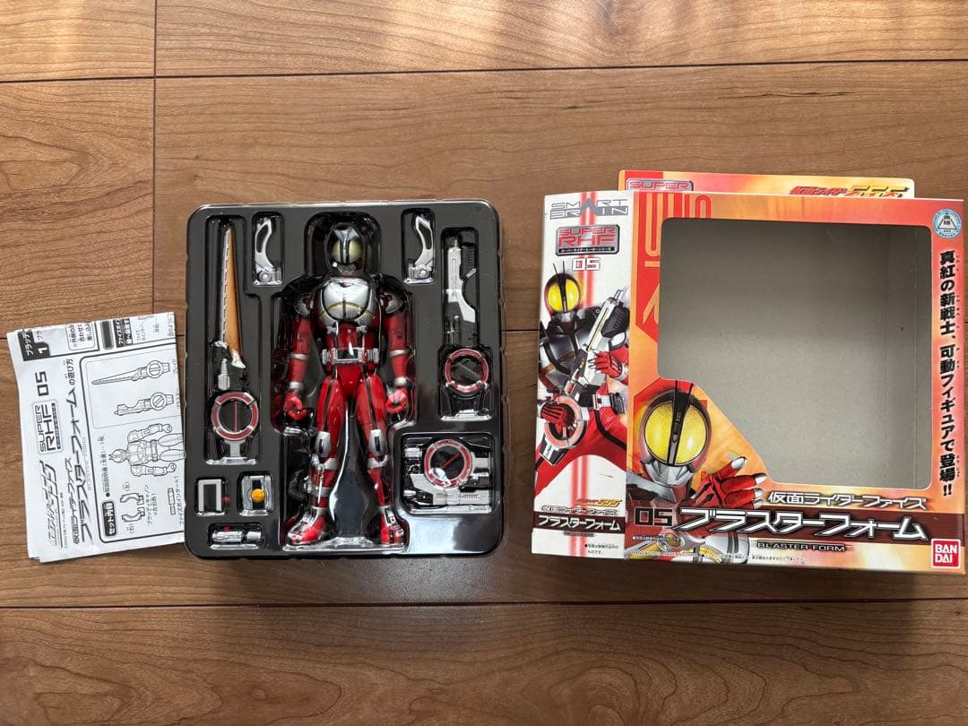 仮面ライダーファイズ　スーパーライダーヒーローシリーズ　セット　カイザ　デルタ