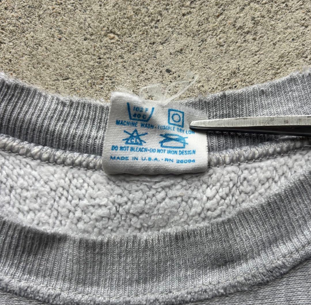 80s チャンピオン スウェット前期 ステンシル ビンテージ 襤褸