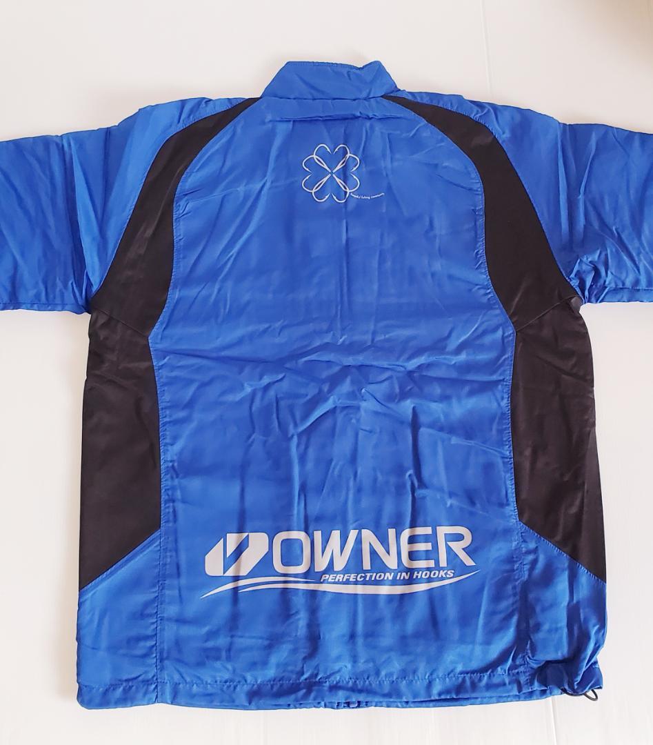 釣具 オーナー ジャンバー ( 中綿入 ) ブルー系 LL 非売品 ラスト1点