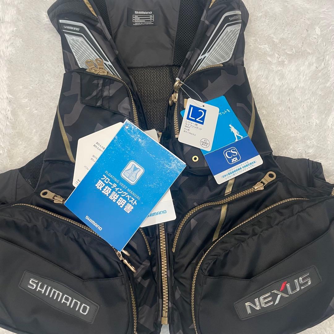 新品・未使用　シマノ ネクサス　フローティングベスト EX 2XL(3L)