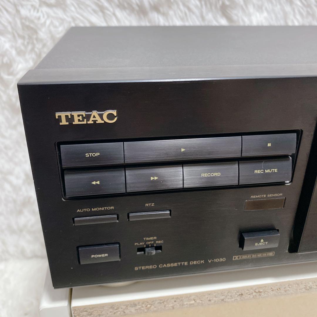 【名機・高音質】 TEAC V-1030 カセットデッキ 3ヘッド