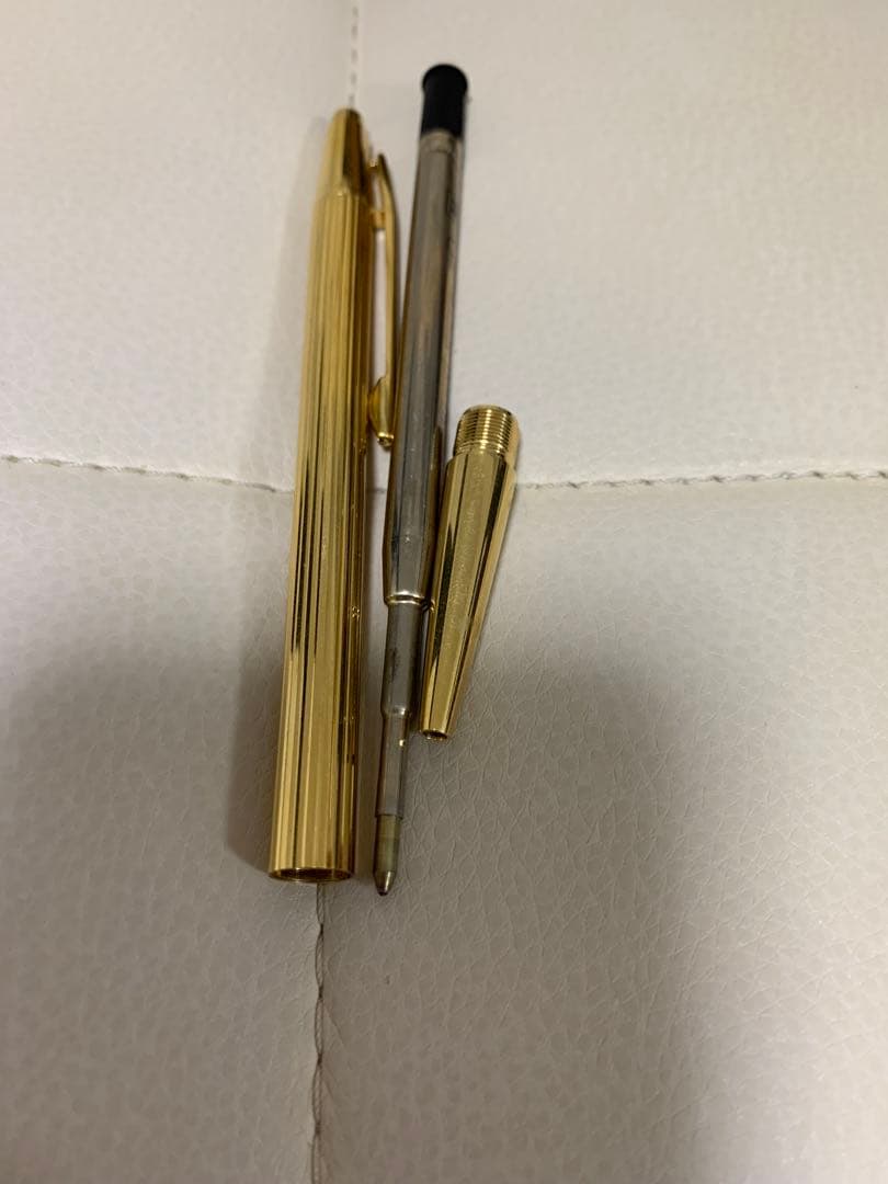 MONTBLANC ゴールド万年筆、ボールペンセット　585