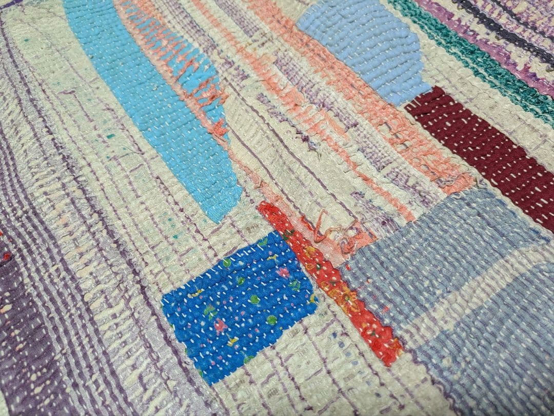 #179 ラリーキルト / カンタキルト / ソファカバー / ラグ /