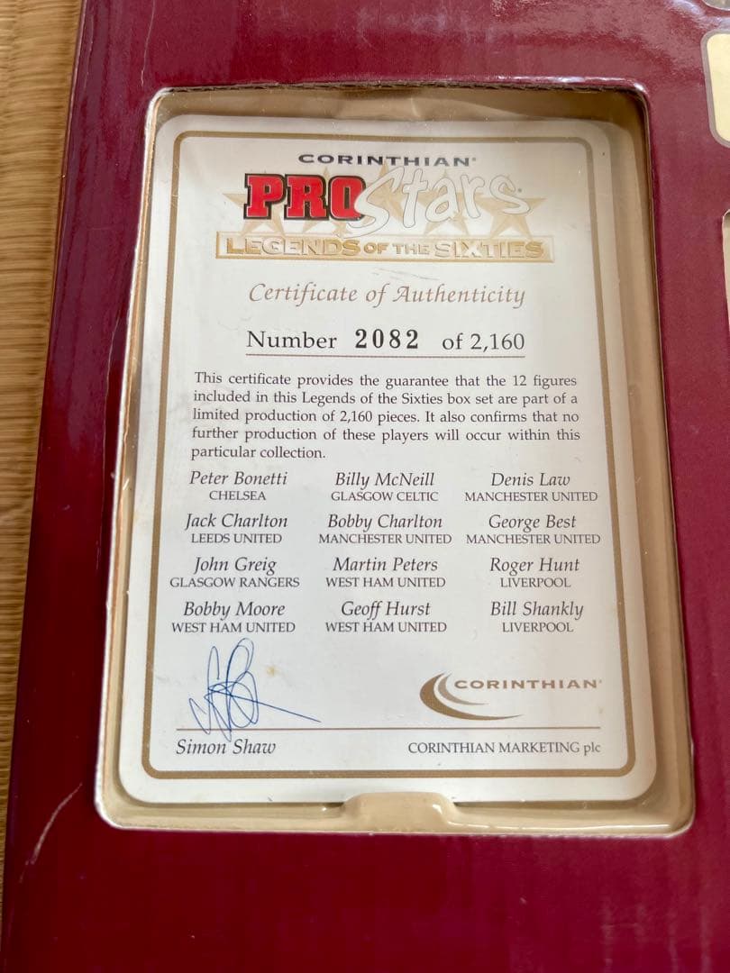 コリンシアン　サッカー　フィギュア　12体セット