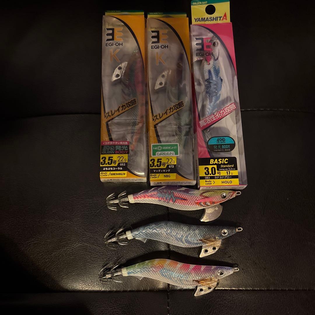 ポラマジ　EGI-OH K & BASIC エギ 3.0号・3.5号セット