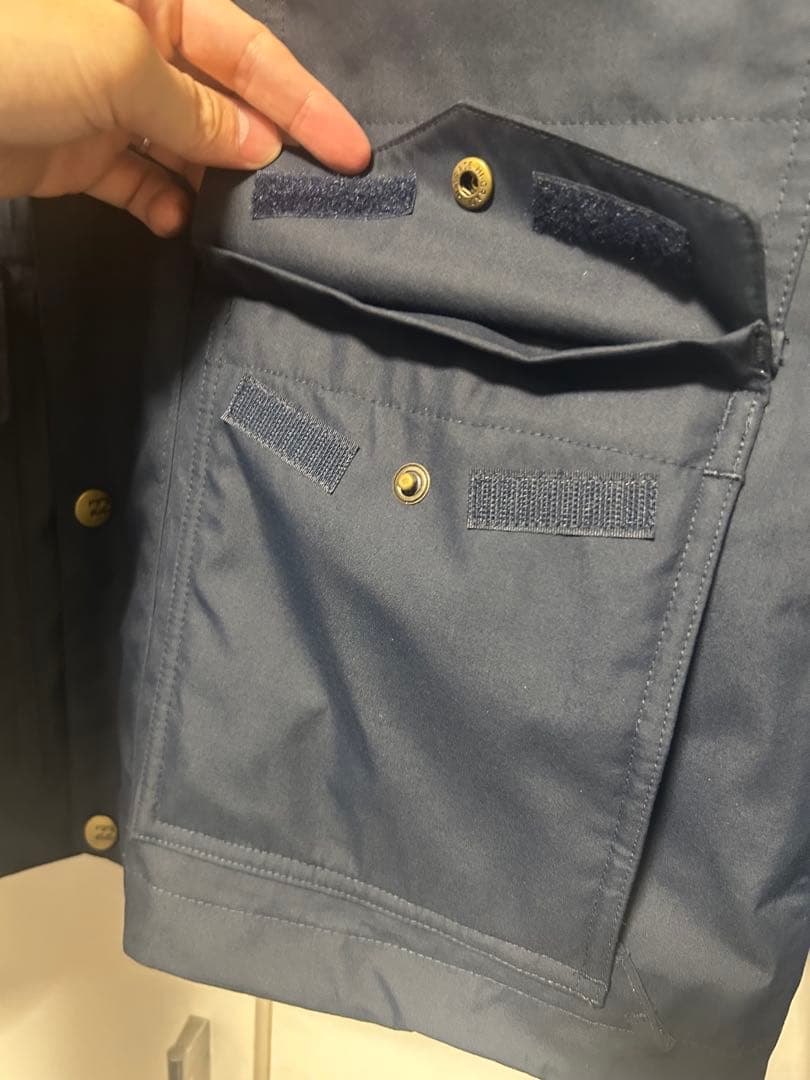 【美品】BILLABONG TADASHI FUSEMODEL ネイビー M