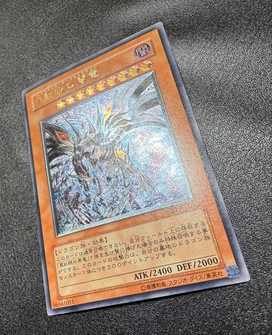 真紅眼の闇竜/レッドアイズダークネスドラゴン/ ドラゴン族/遊戯王/レリーフ