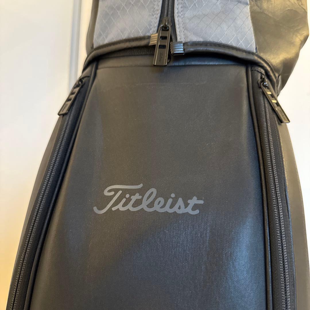 Titleist キャディバッグ 黒 グレー