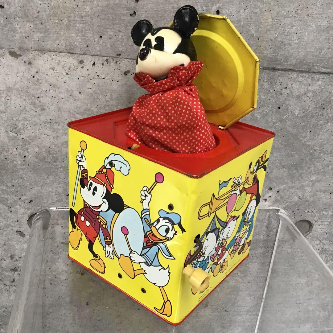 ミッキーマウス びっくり箱 W.D.P. カーニバル社