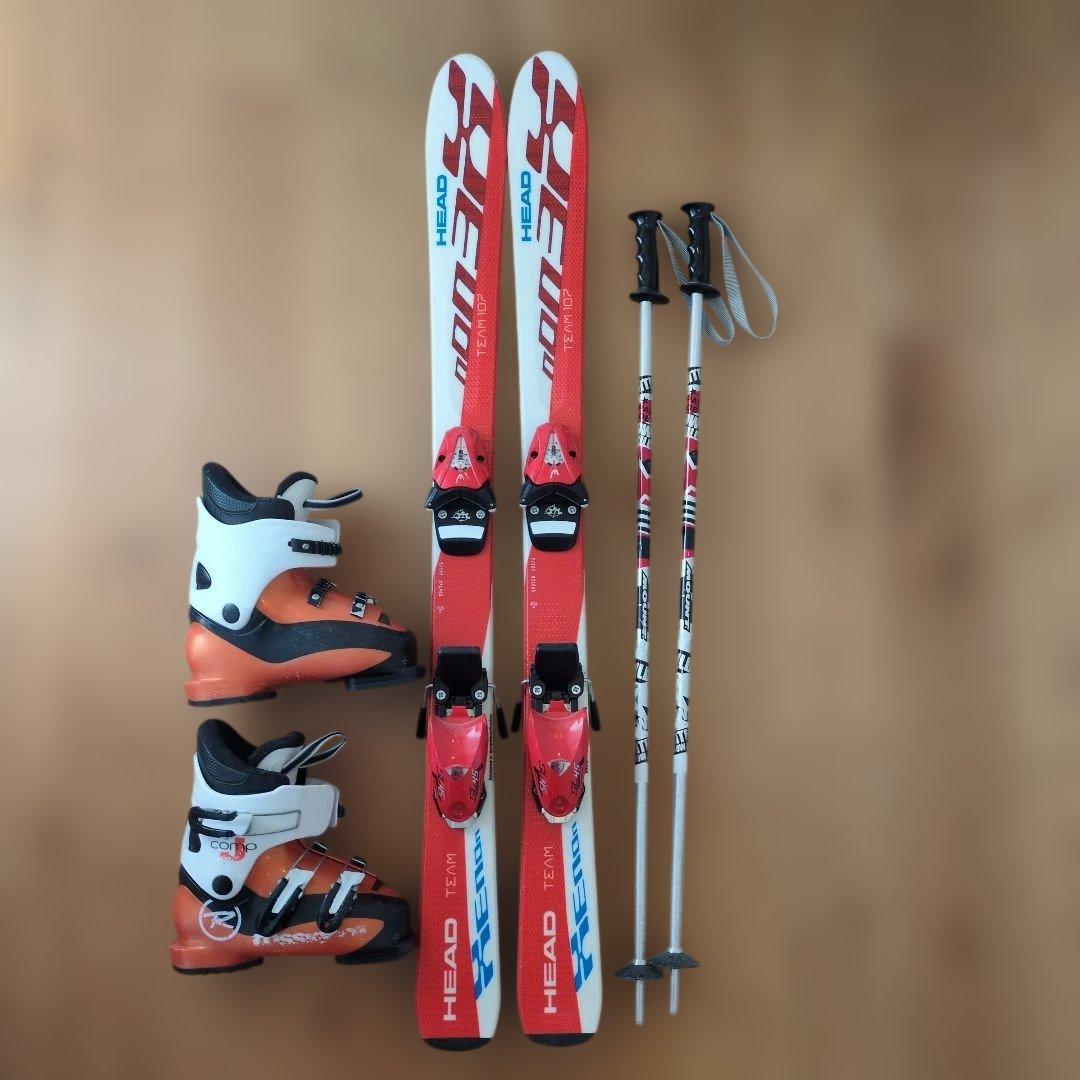 子供用 スキー4点セット