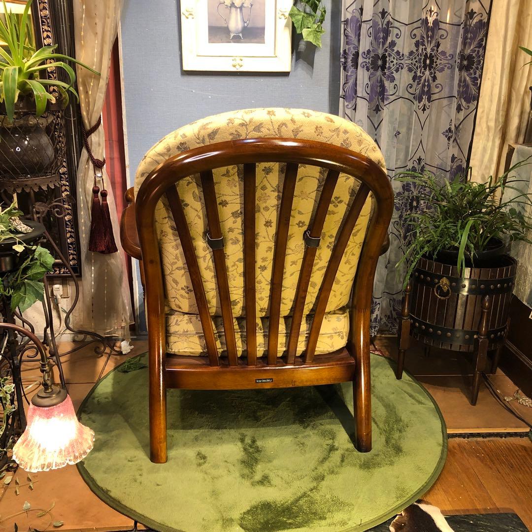 ナイス さま専用　Sale L 1 極美品　カリモク　コロニアル シングルソファ