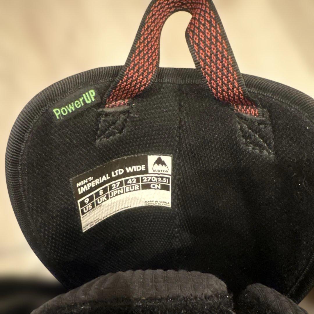 スノーボード3点セット(Burton 板・ビンディング・ブーツ)